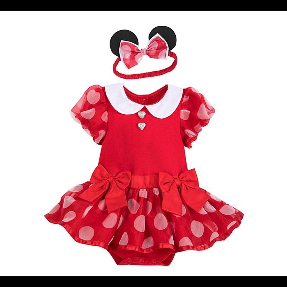 Minnie Mouse costume with headband